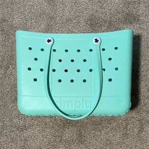 Large Simply Southern Waterproof Tote Bag